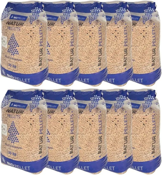 Pellet Bio Natural di Abete, EN Plus A1 - 66 Sacchi, 15 kg